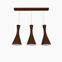 HÄNGELEUCHTE - Braun, Metall (20/100/120cm) - Lumicom