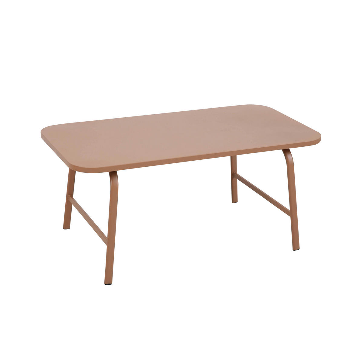 GARTENMÖBELSET 4-Sitzer, Beige - Beige, Textil - Oviala