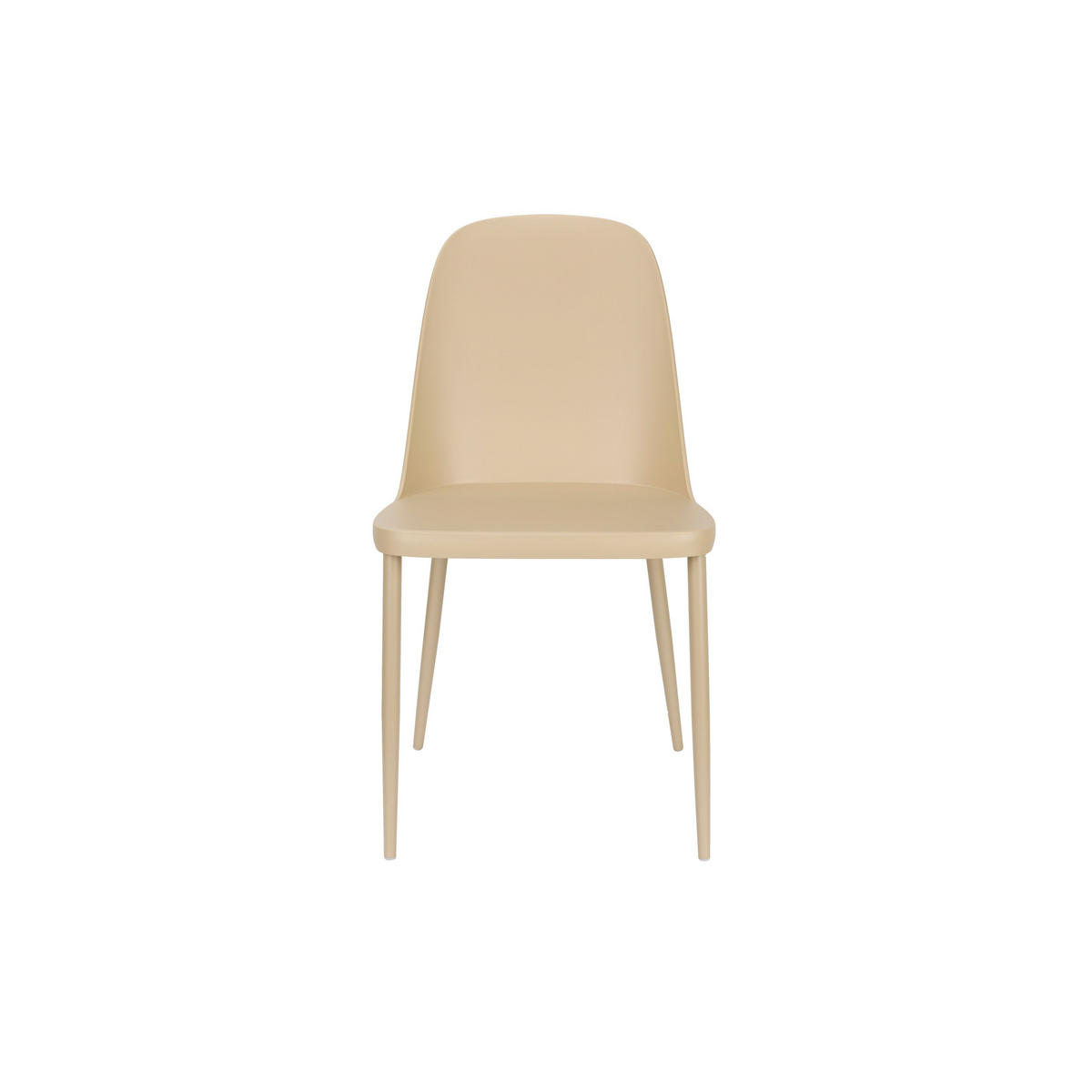 ESSZIMMERSTUHL Pip Beige - 2 er Set - Beige, Metall (46/85/54cm) - Housecraft Living