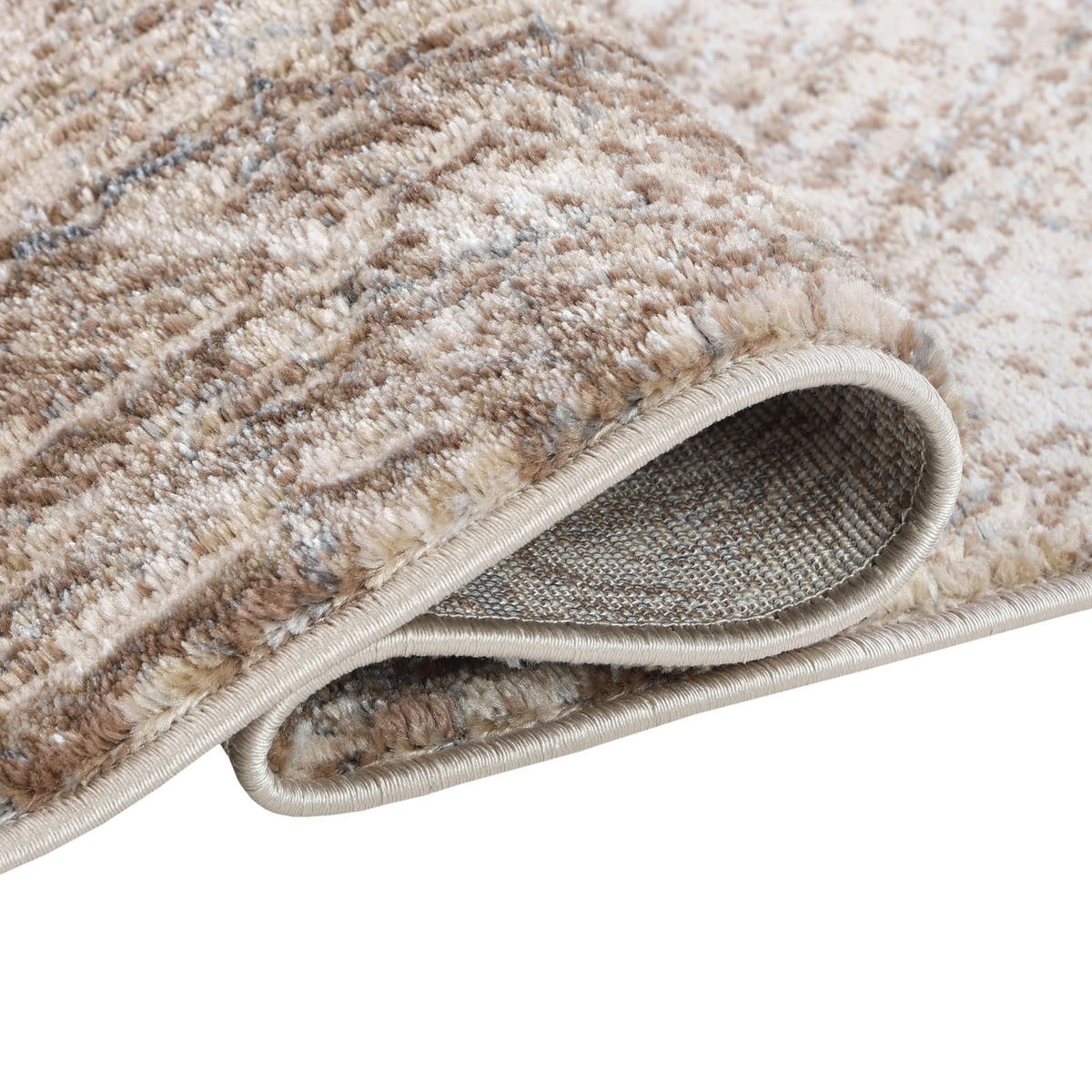 TEPPICH COMO Beige 80/150 cm - Beige, Kunststoff (80/150cm) - Tapiso