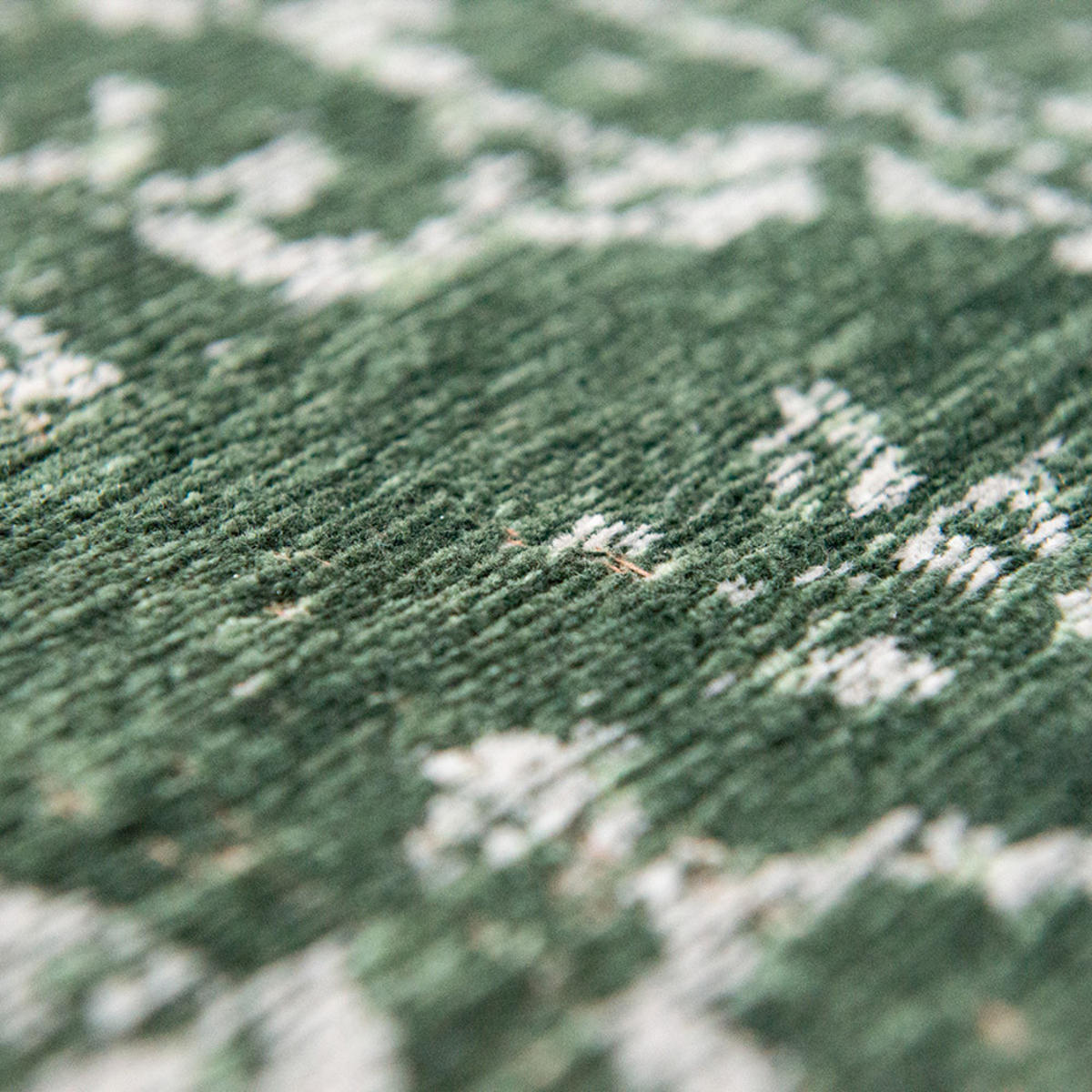 TEPPICH Majestic Forest Fading World Medallion 80/150 cm - Grün, Naturmaterialien/Textil (80/150cm) - Louis De Poortere