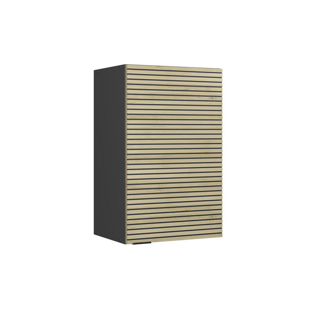 VĚŠÁK NA STĚNU Fame-Line Dubový panel - antracitová/barva dubu, kompozitní dřevo (45/72/34.1cm) - Vicco