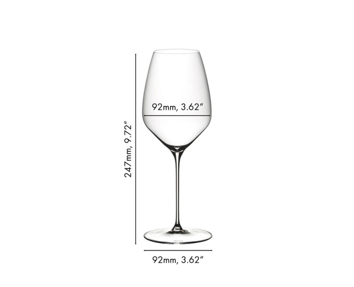 RIESLING GLÄSER Veloce transparent 570 ml 6er Set - Transparent, Glas (0.57L) - Riedel