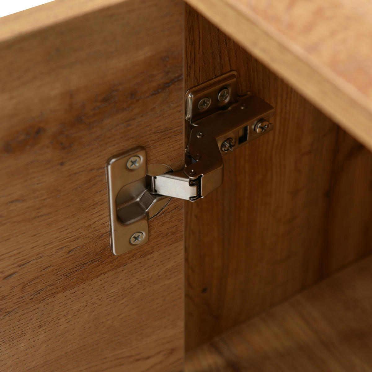 SIDEBOARD Braun 160/35/76 cm - Braun, Holzwerkstoff/Metall (35/76/160cm) - Urban Meuble