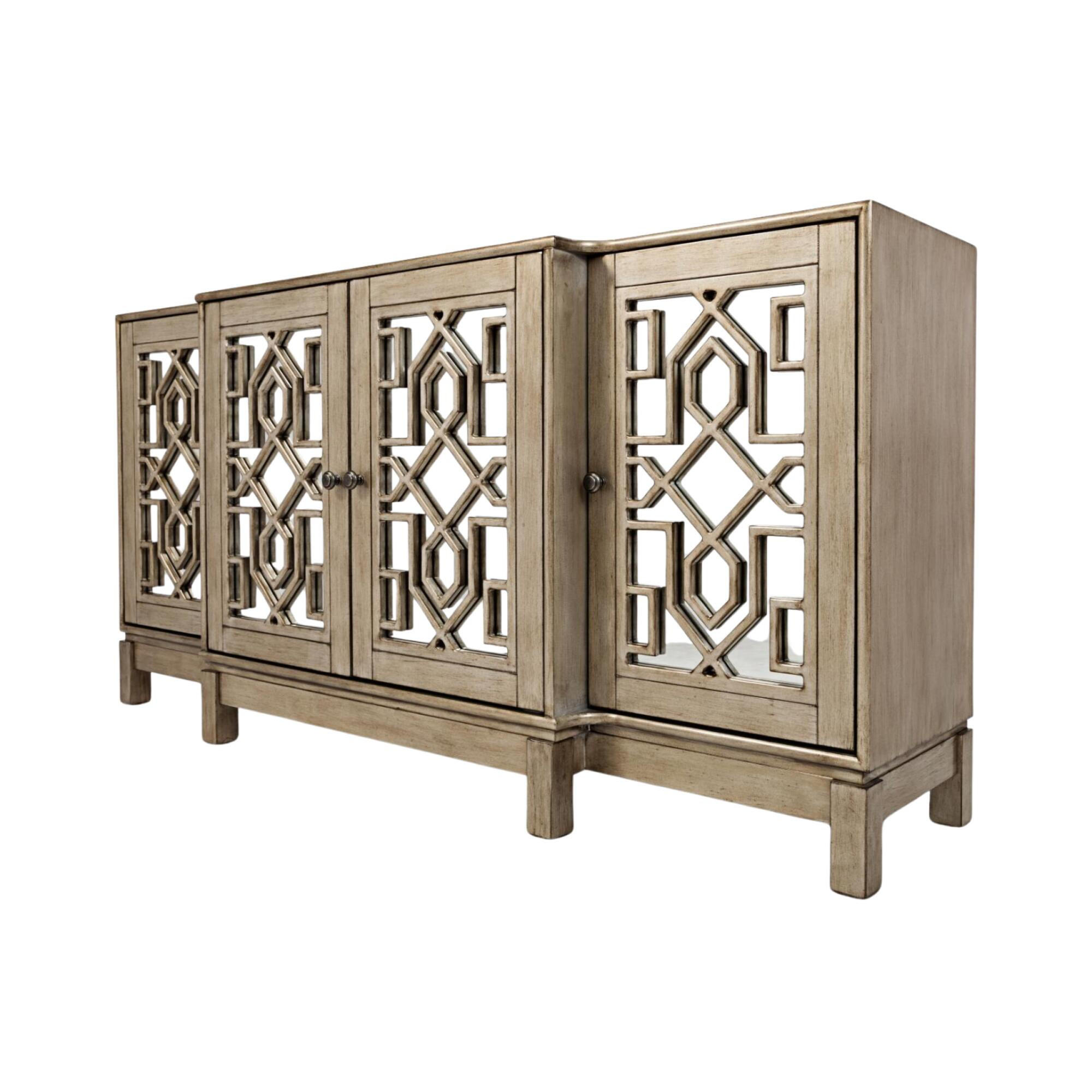 SIDEBOARD AVOLA Beige 178x46x87 cm - Beige, Holz (178/87/46cm) - FURNLUX