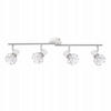 STRAHLER Chloris 4-flammig 71/10/20 cm - Weiß, Metall (71/10/20cm) - Nettlife