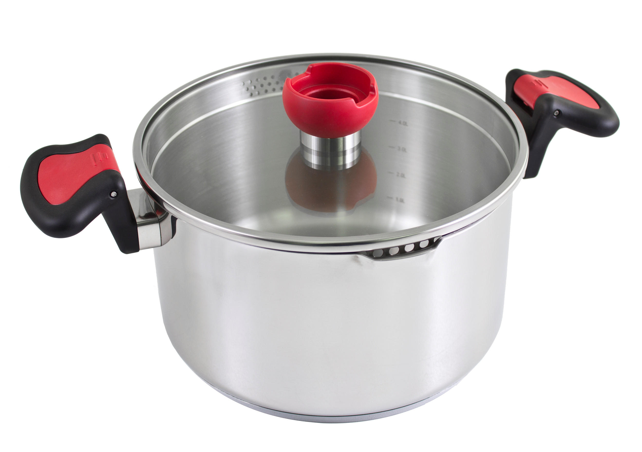 TOPFSET Nelo, Edelstahl, Induktion, 11-teilig - Silberfarben, Kunststoff/Metall - KOPF