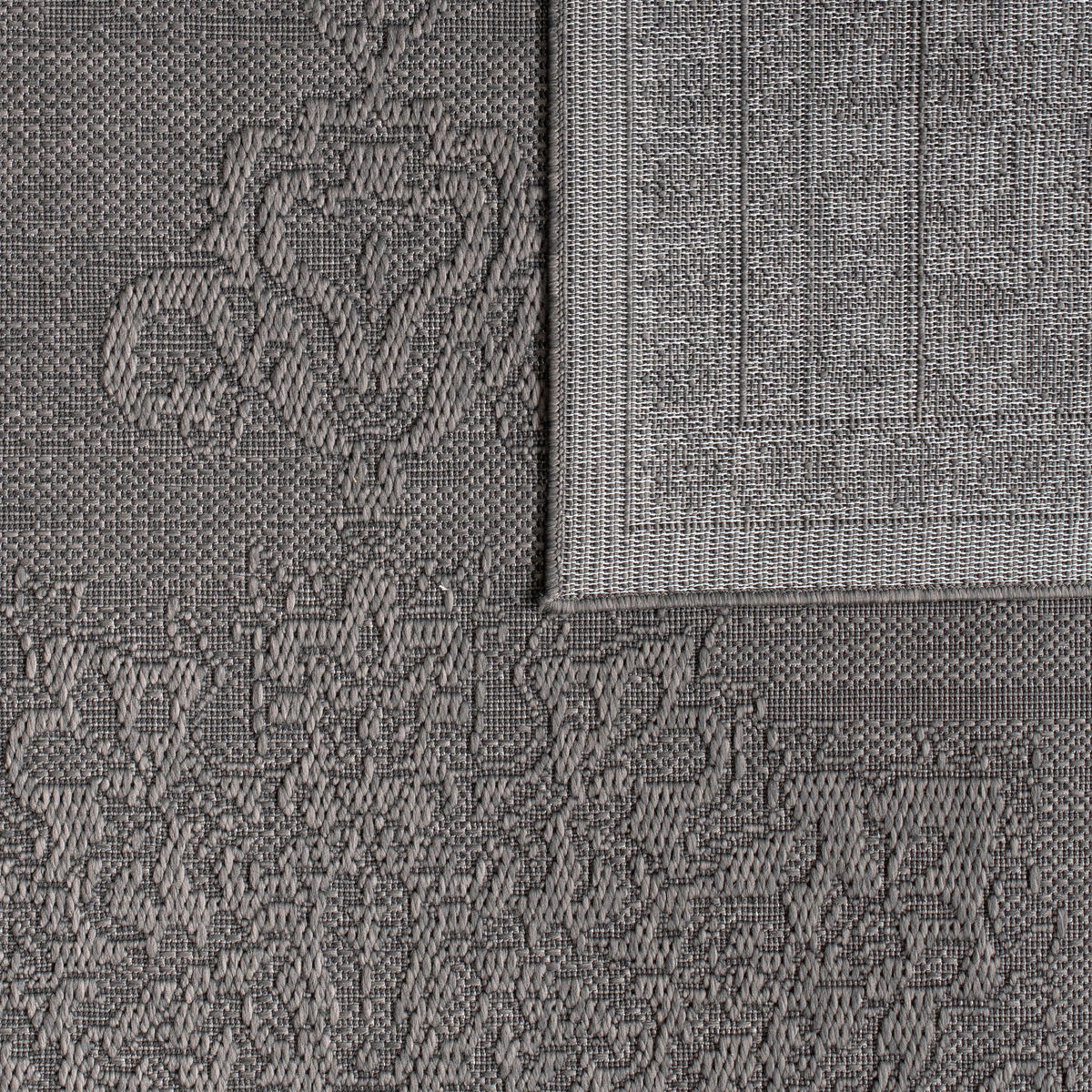 OUTDOORTEPPICH 120/160 cm Rimini 412 - Anthrazit, Textil (120/160cm) - Paco Home