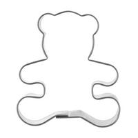 AUSSTECHFORM Teddybär 5,5 cm Silber - Silberfarben, Metall (5/1.5/5.5cm) - Orion 