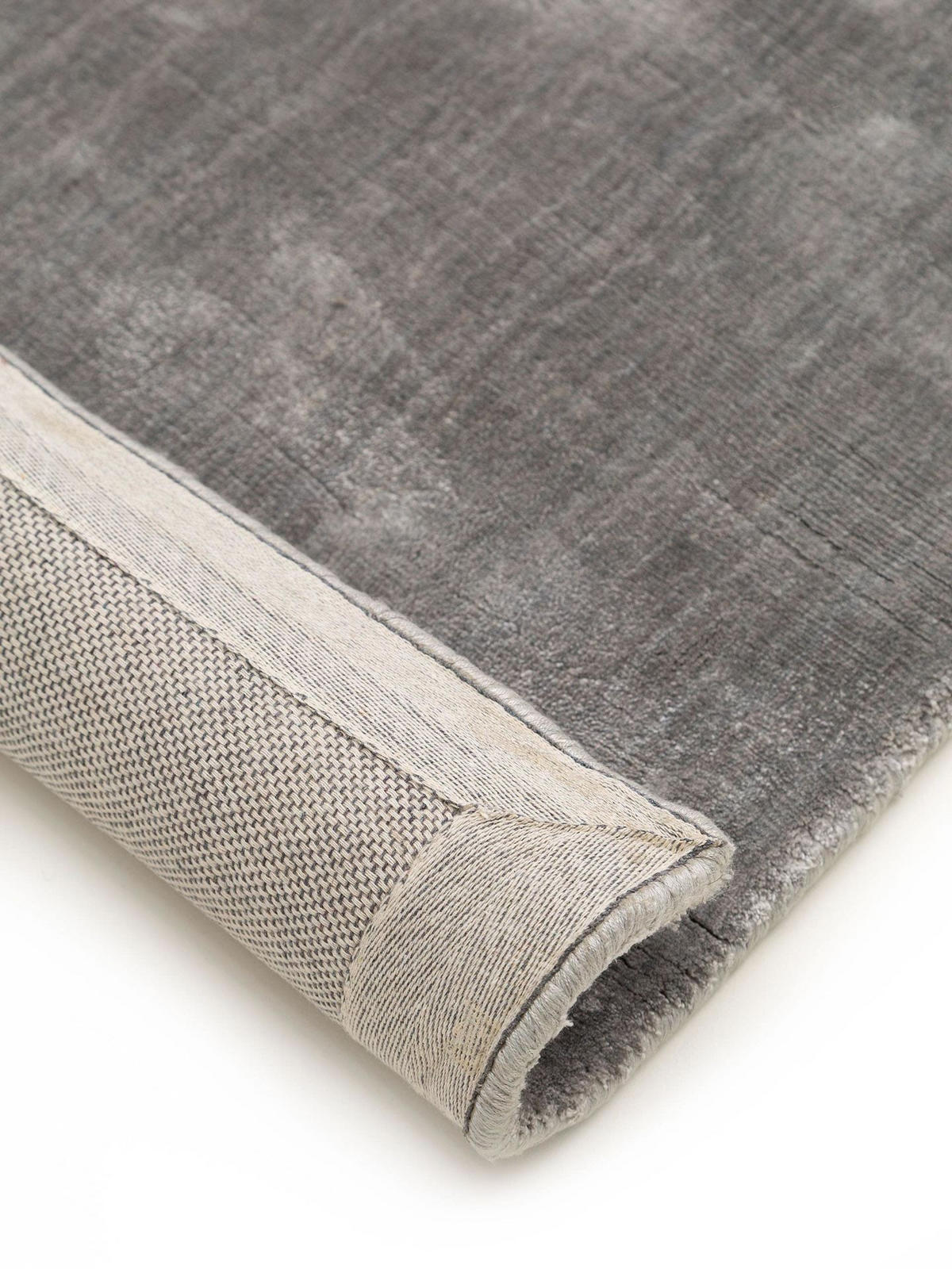 VISKOSETEPPICH Nela Grau 200x300 cm - Grau, Textil (200/1cm) - KUNSTLOFT