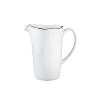 KARAFFE Pure 2400ml - Schneeweiß - Weiß, Keramik (2.4L) - Björn