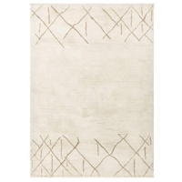 TEPPICH handgetuftet Berber Wolle HATCH Beige 200x290 cm - Beige, Naturmaterialien (200/290cm) - Novatrend