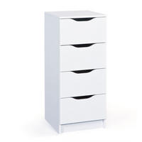 KOMMODE Weiß - Weiß, Holzwerkstoff (41/91/40cm) - ebuy24