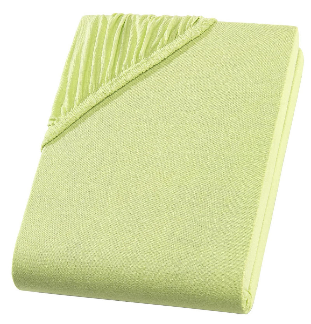 SPANNBETTLAKEN Boxspringbett Jersey 180x200 180x220 200x200 200x200, Wasserbett Bettlaken aus 100% Baumwolle - Grün, Textil (200/220cm) - Carpe Sonno