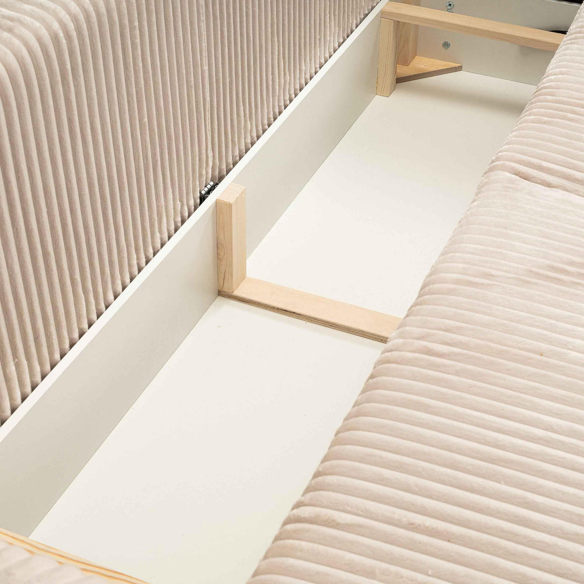 ECKSOFA ALLORO Mintgrün - Mintgrün, Textil (240/88/108cm) - Pillovely