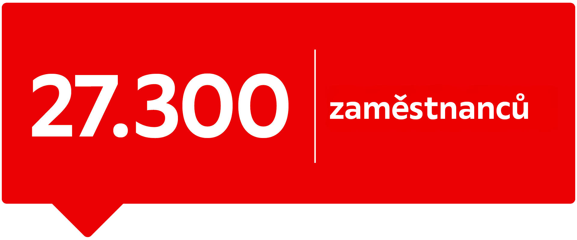 27 300 zaměstnanců