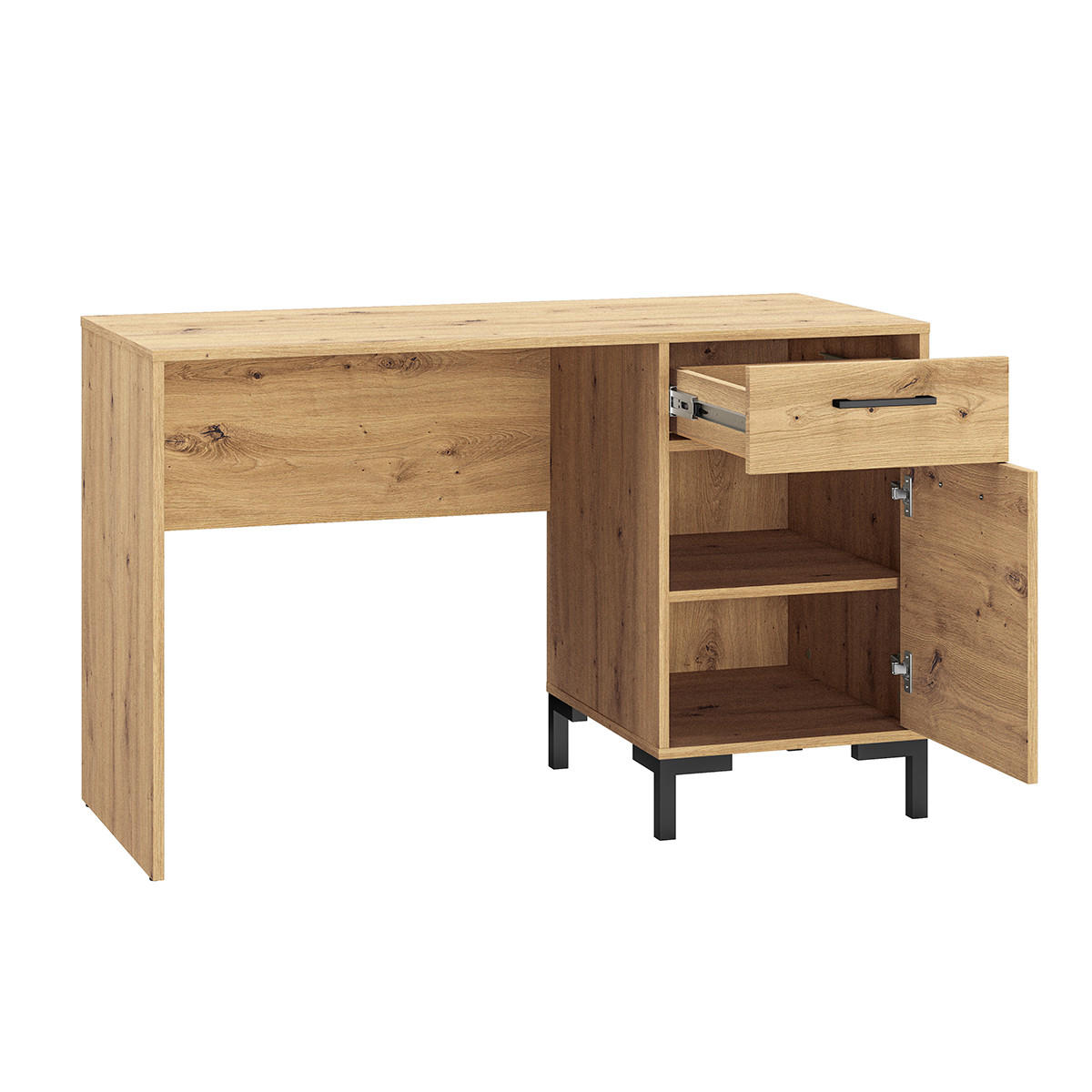 SCHREIBTISCH Liora Holz - Braun, Holzwerkstoff (51/120/75cm) - Petits-meubles