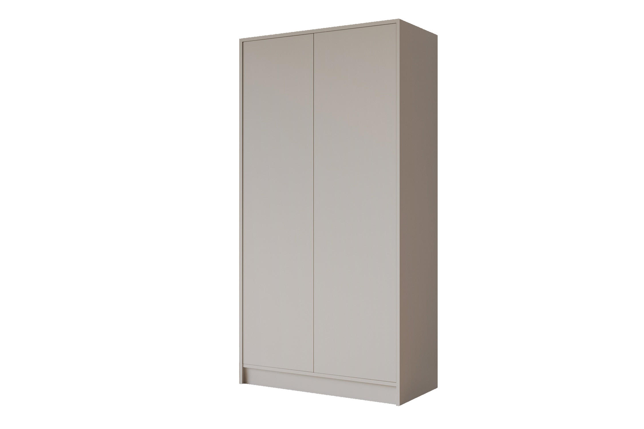 KLEIDERSCHRANK - GALA - 102 - Kaschmir - Kaschmir, Holzwerkstoff (102/200/51cm) - ALTDECOR
