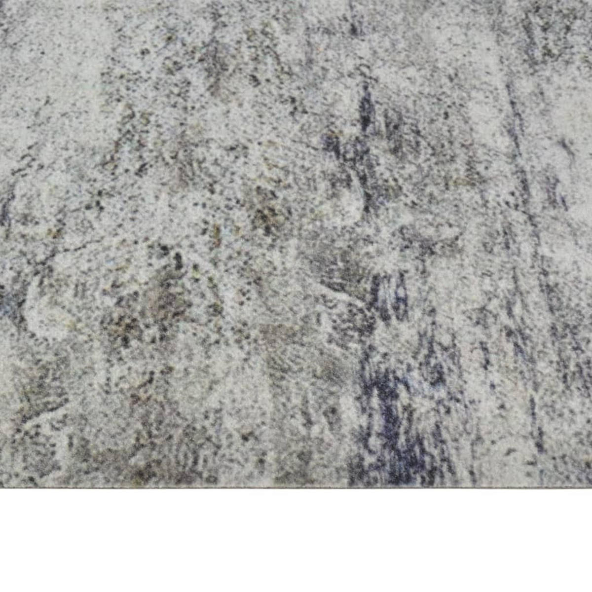 KÜCHENTEPPICH Waschbar Beton 60/300 Cm Samt - Grau, Kunststoff (60/300cm) - vidaXL