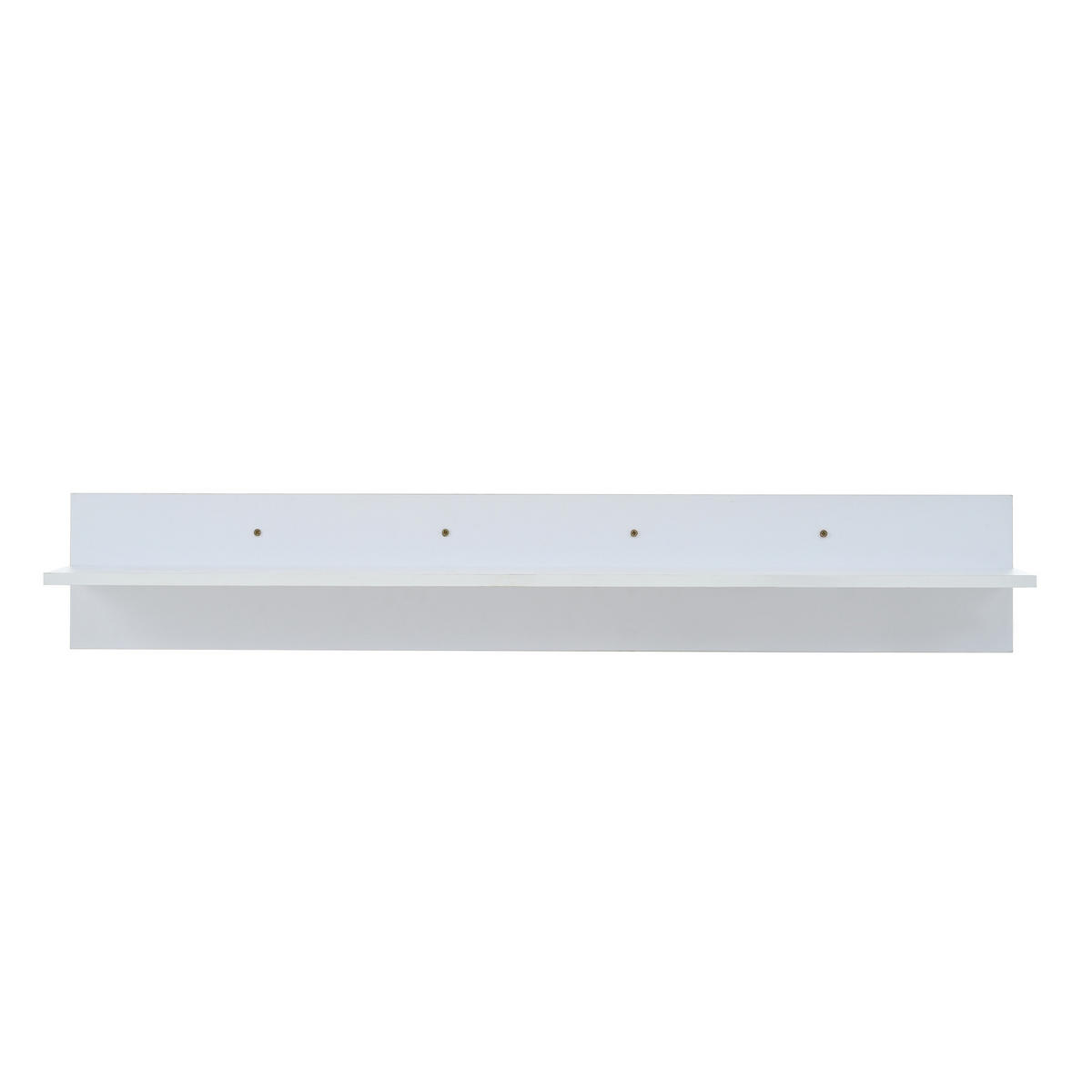 WOHNWAND DE-40359 3-teilig mit LED und Hochglanz Weiß - Weiß, Holzwerkstoff (175/34/39cm) - ComfortXL