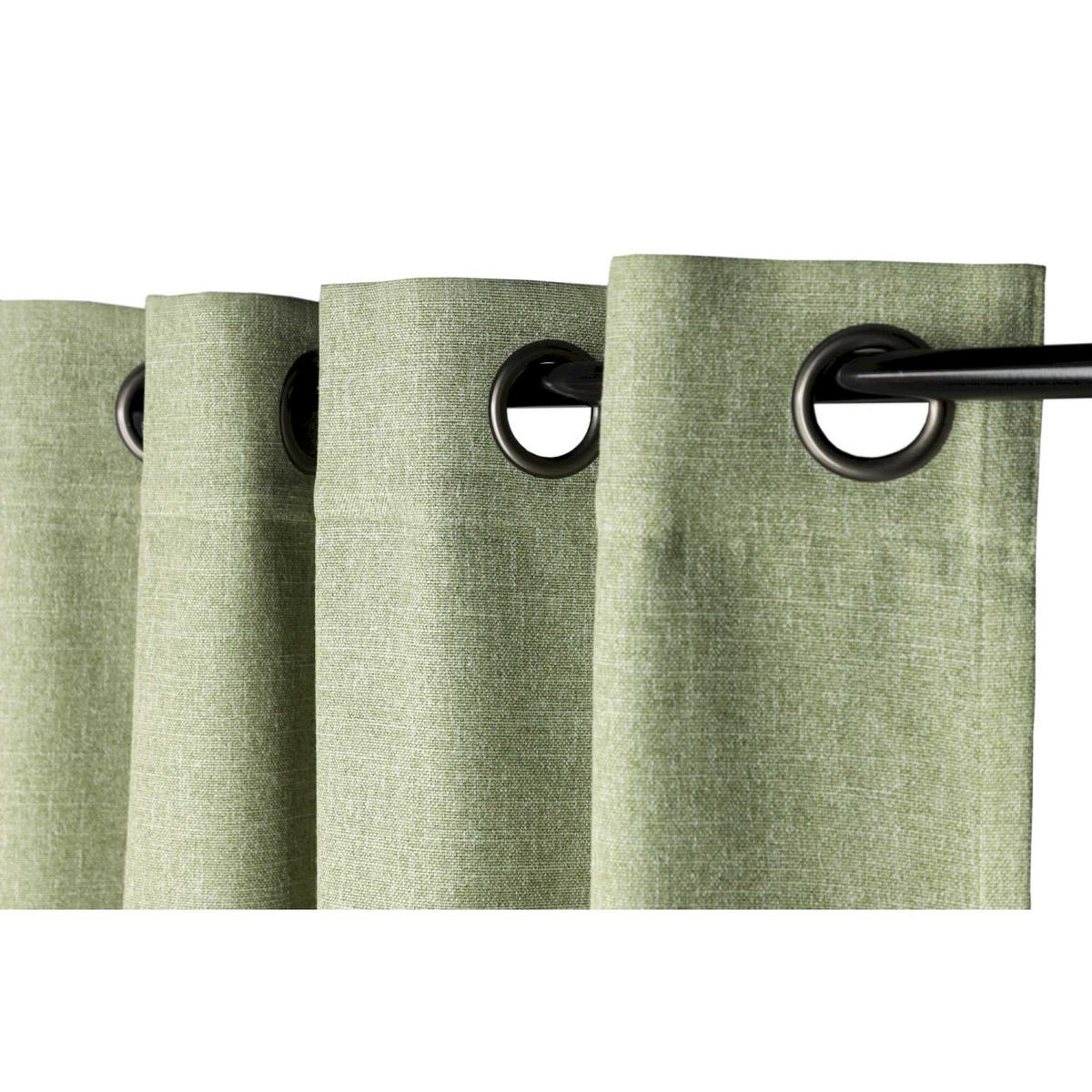 ÖSENVORHANG COAST - Grau, Textil (140/1/250cm) - Schöner Wohnen