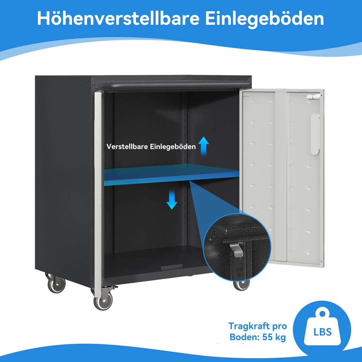 KOMBINATIONSKOFFER – 75 × 42 × 88 cm - Multicolor, Metall (42/88.01/75.01cm) - DCA