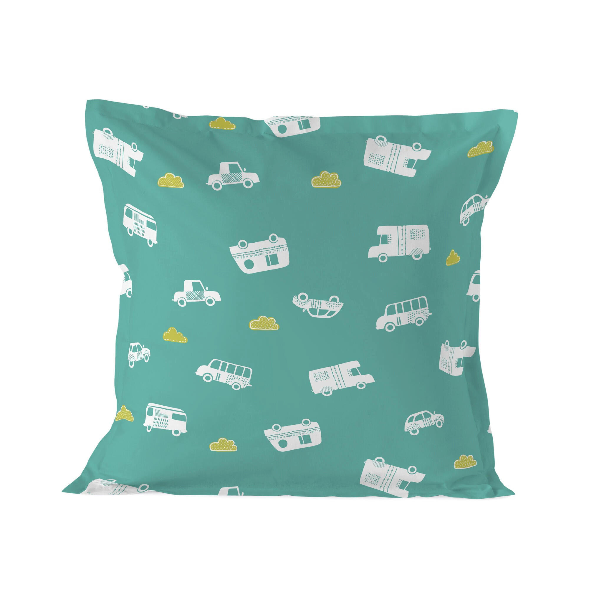 KISSENBEZUG holidays 80x80 cm mehrfarbig - Multicolor, Textil (80/80cm) - Happy Friday