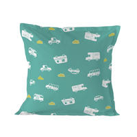 KISSENBEZUG holidays 80x80 cm mehrfarbig - Multicolor, Textil (80/80cm) - Happy Friday