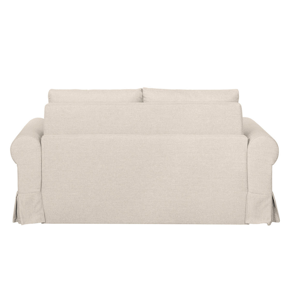 SCHLAFSOFA mit Husse - Creme, Textil (205/90/90cm) - home24