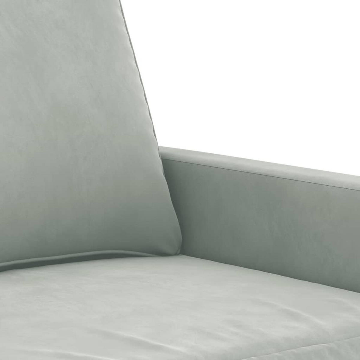 2-SITZER-SOFA Creglingen - Grau, Naturmaterialien (158/80/77cm) - Nettlife