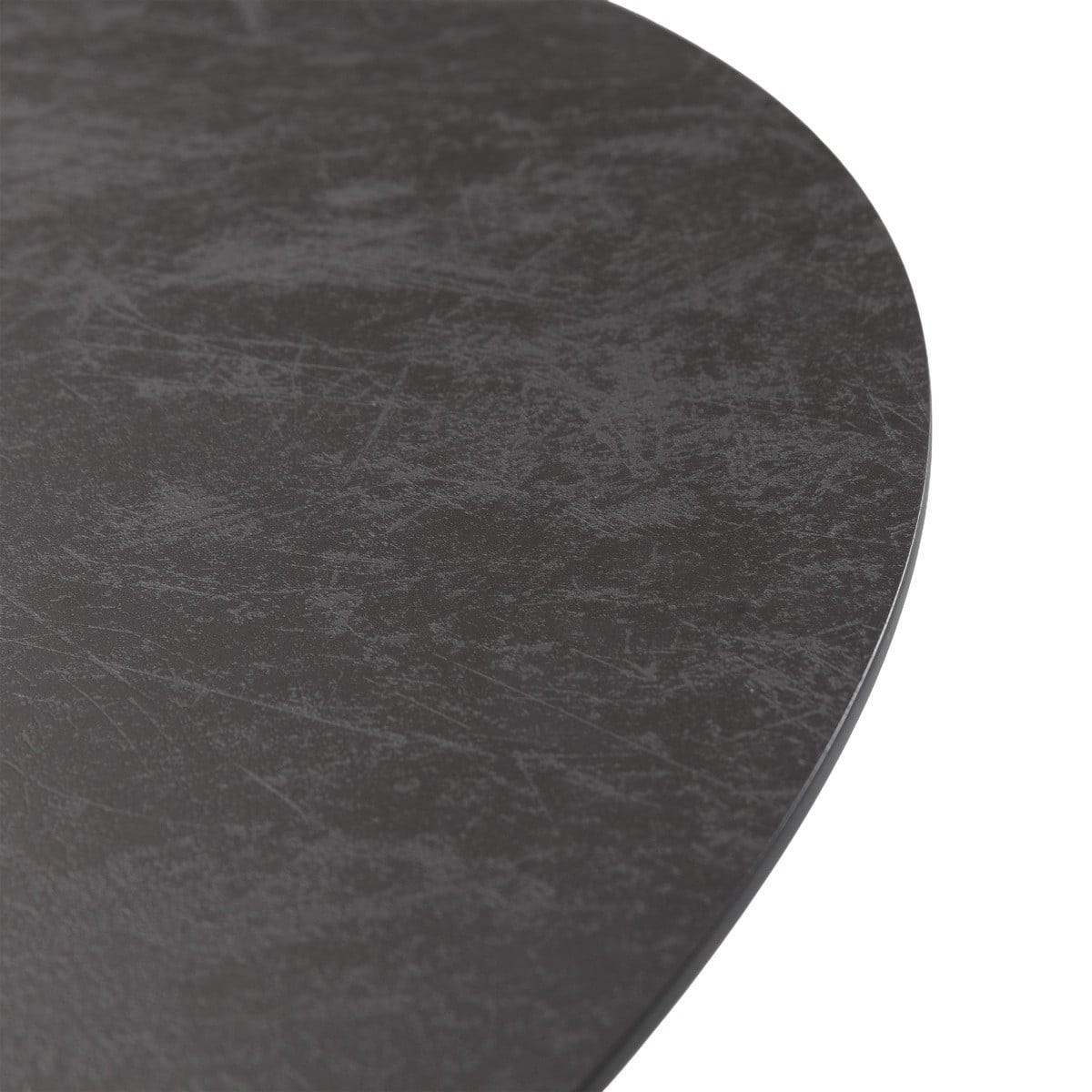 ESSTISCH mit Metallbeinen 120/76/120 cm - Eichefarben, Holzwerkstoff (126/120/76cm) - Calicosy