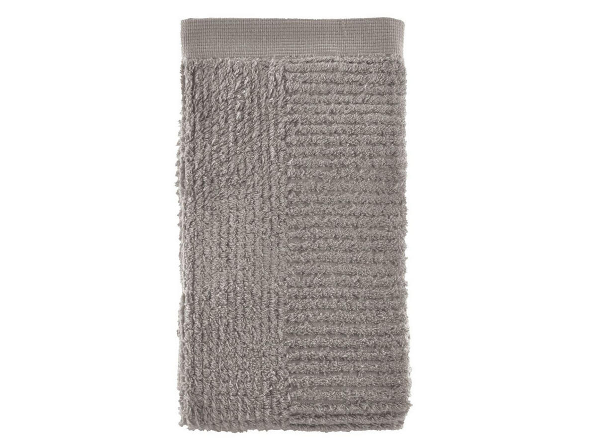HANDTUCH Classic gull grey 50/100 cm - Grau, Textil (50/100cm) - Zone Denmark