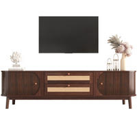 TV-LOWBOARD 170/39,5/46 cm mit Türen und Schubladen in Natur - Naturfarben, Holzwerkstoff (170/46/39.5cm) - BEAOK