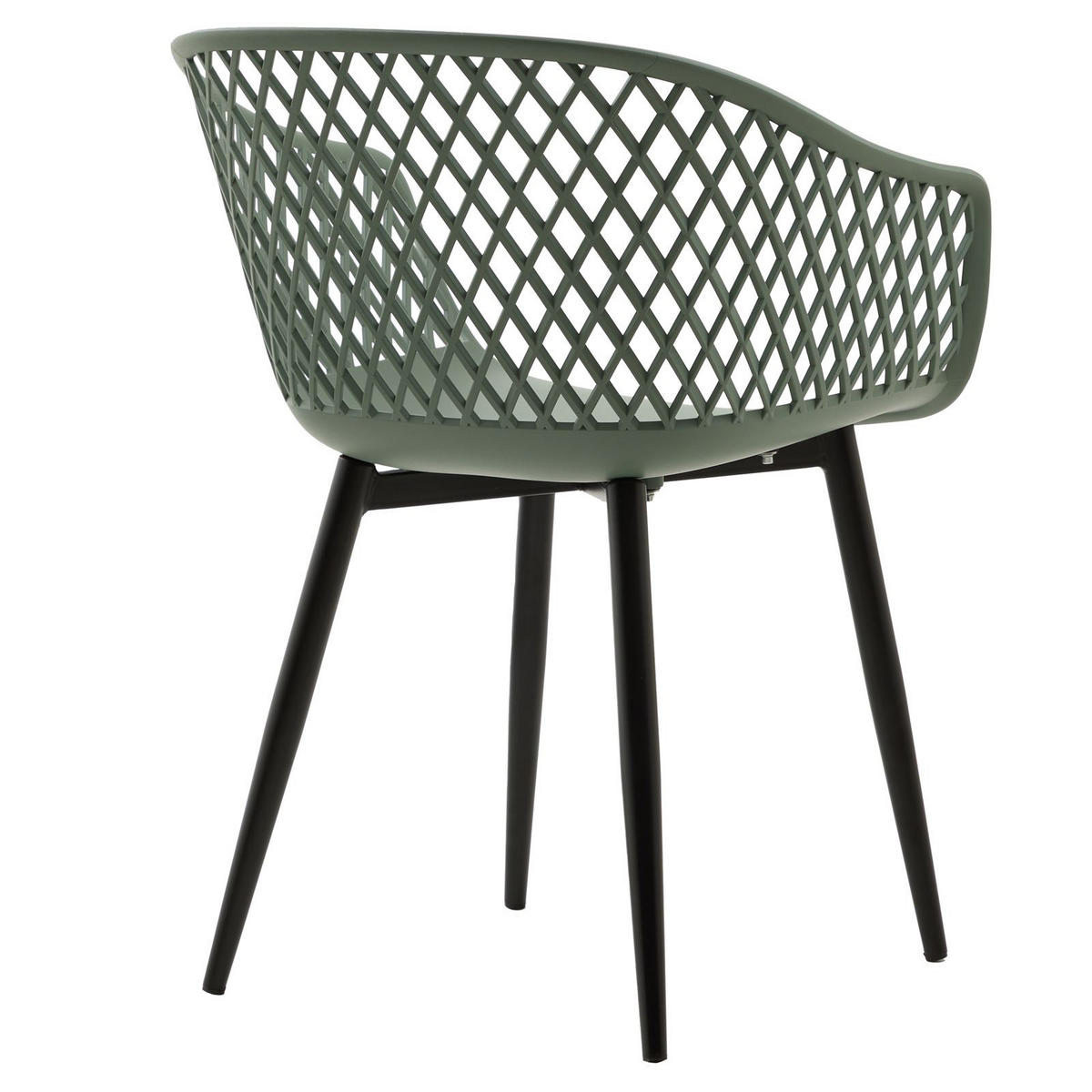 GARTENSTUHL MADEIRA 4er-Set - Grün, Textil (61/80/57cm) - IDIMEX