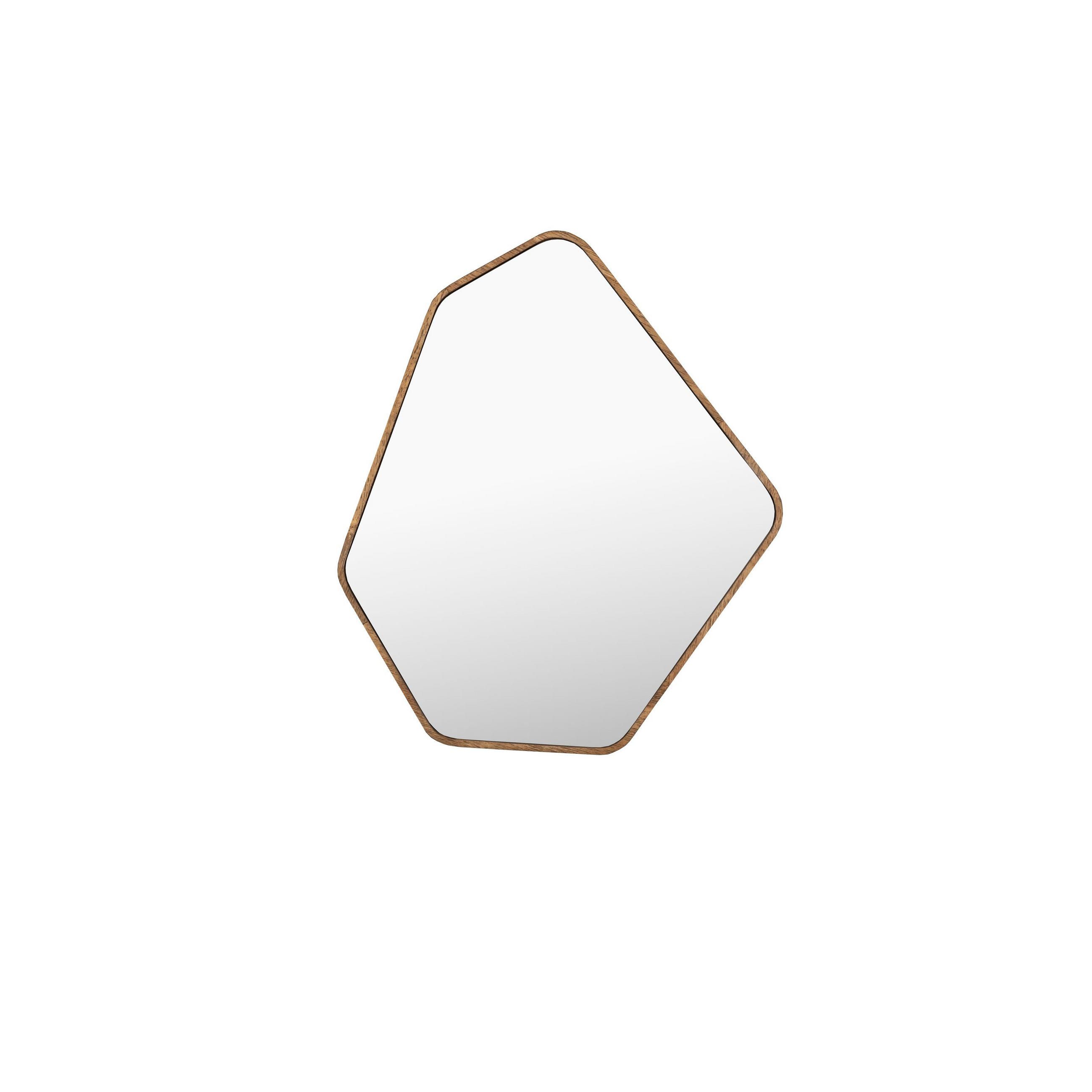 Dutchbone Wandspiegel Braun 41.5x50x3 cm