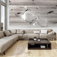 VLIESTAPETE Braun 400/280 cm - Braun/Grau, Textil (400/1cm) - KUNSTLOFT