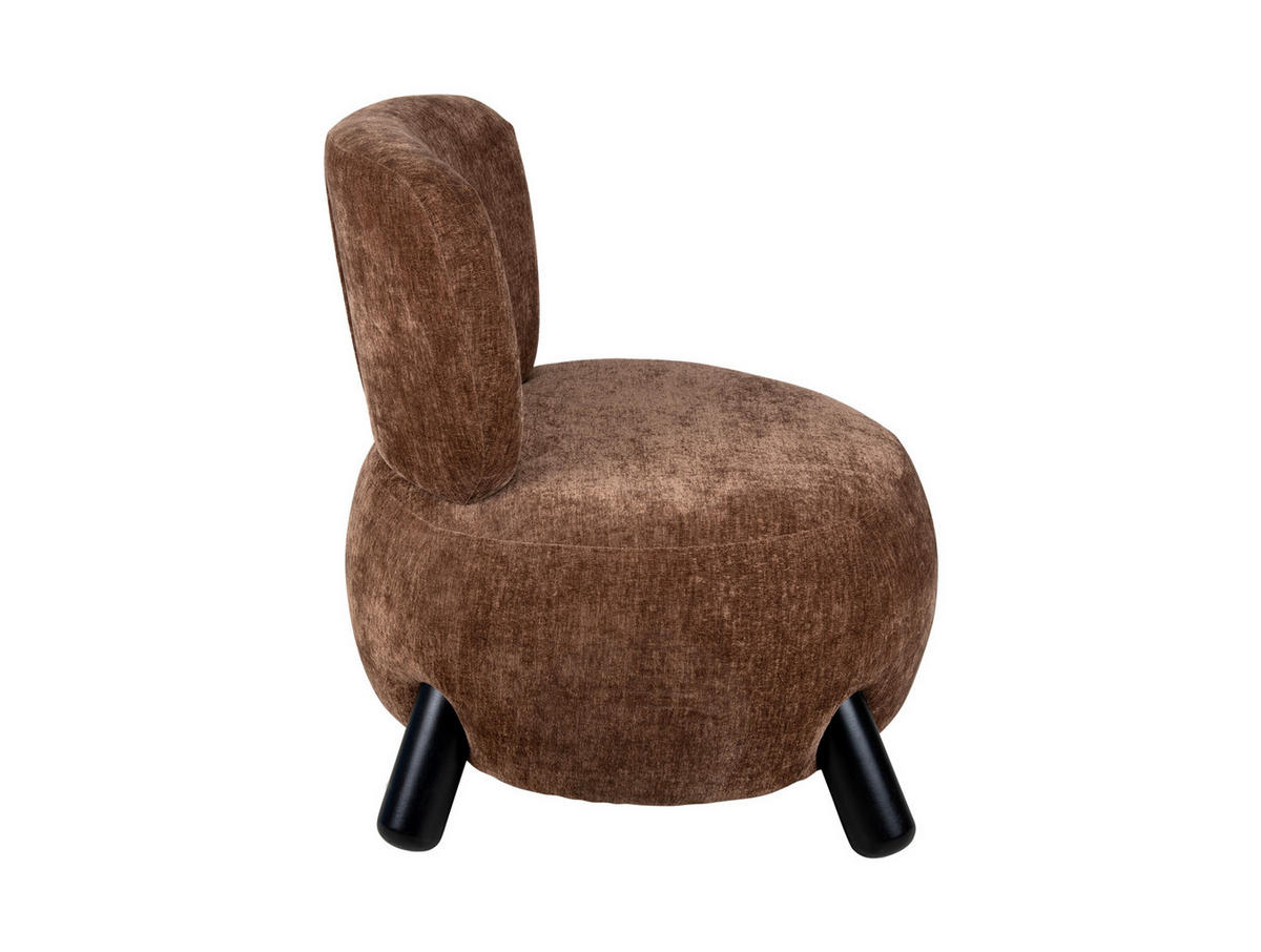 SESSEL Busto Braun 74/74/74 cm - Braun, Kunststoff (74/74/74cm) - Leitmotiv
