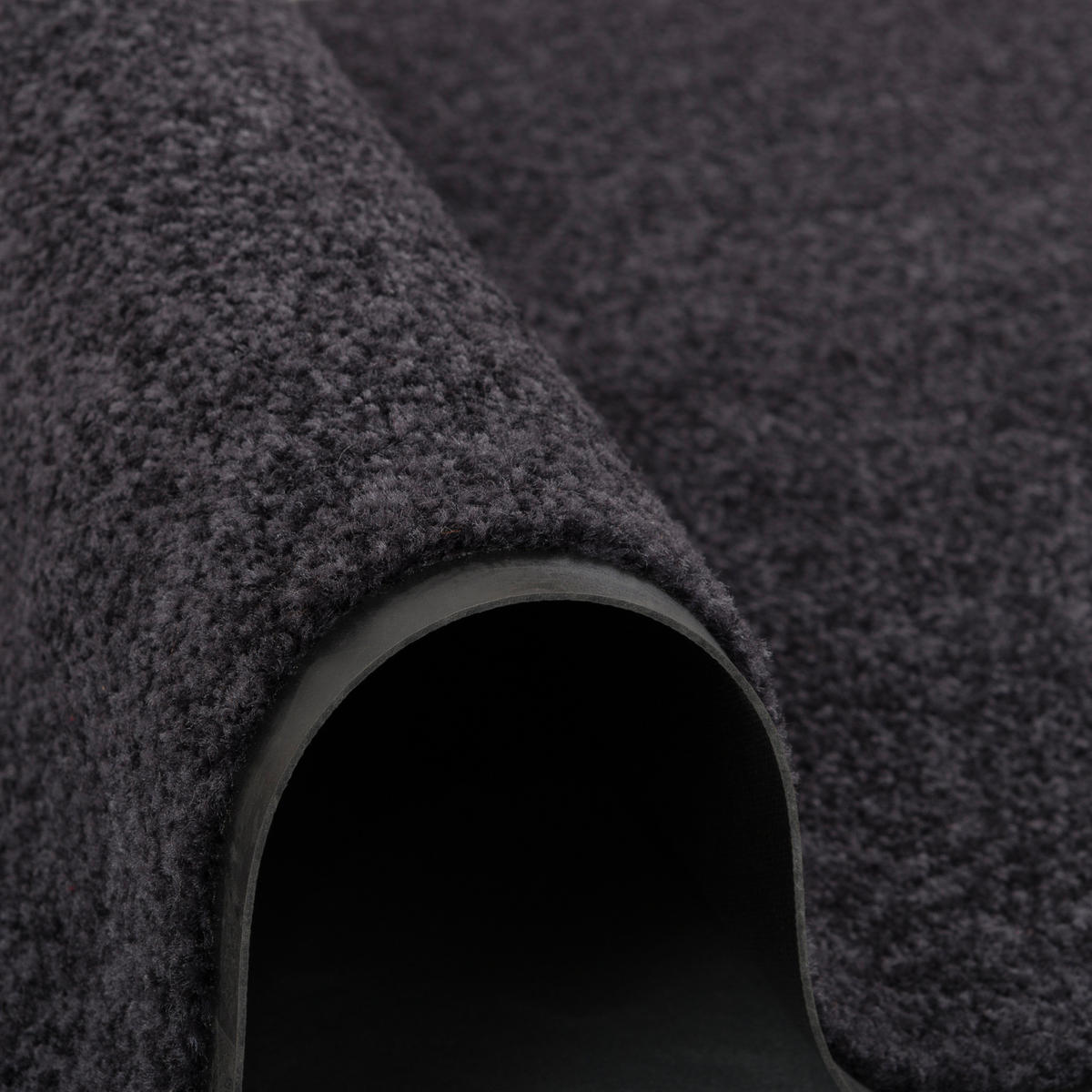 LÄUFER PROPER TEX UNI - Schwarz, Textil (90/100cm) - Snapstyle