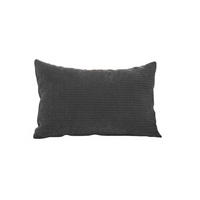 SPITZKISSEN RECHTECKIG SEPHI Cord - Anthrazit, Textil (60/60cm) - KAWOLA