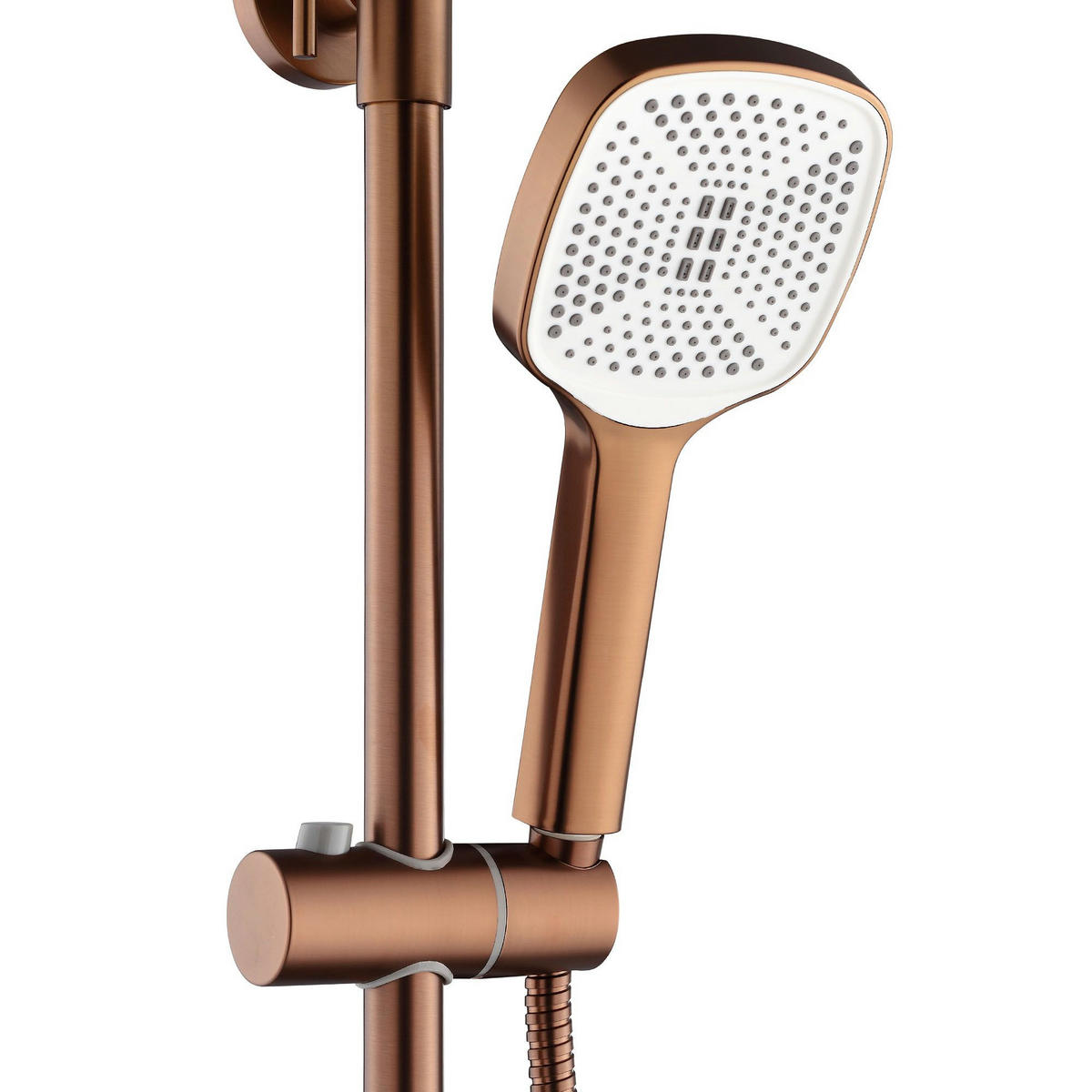 DUSCHGARNITUR My2021-77c Rea Argus Copper Brush - Kupferfarben, Metall (10.5/144/32cm) - REA