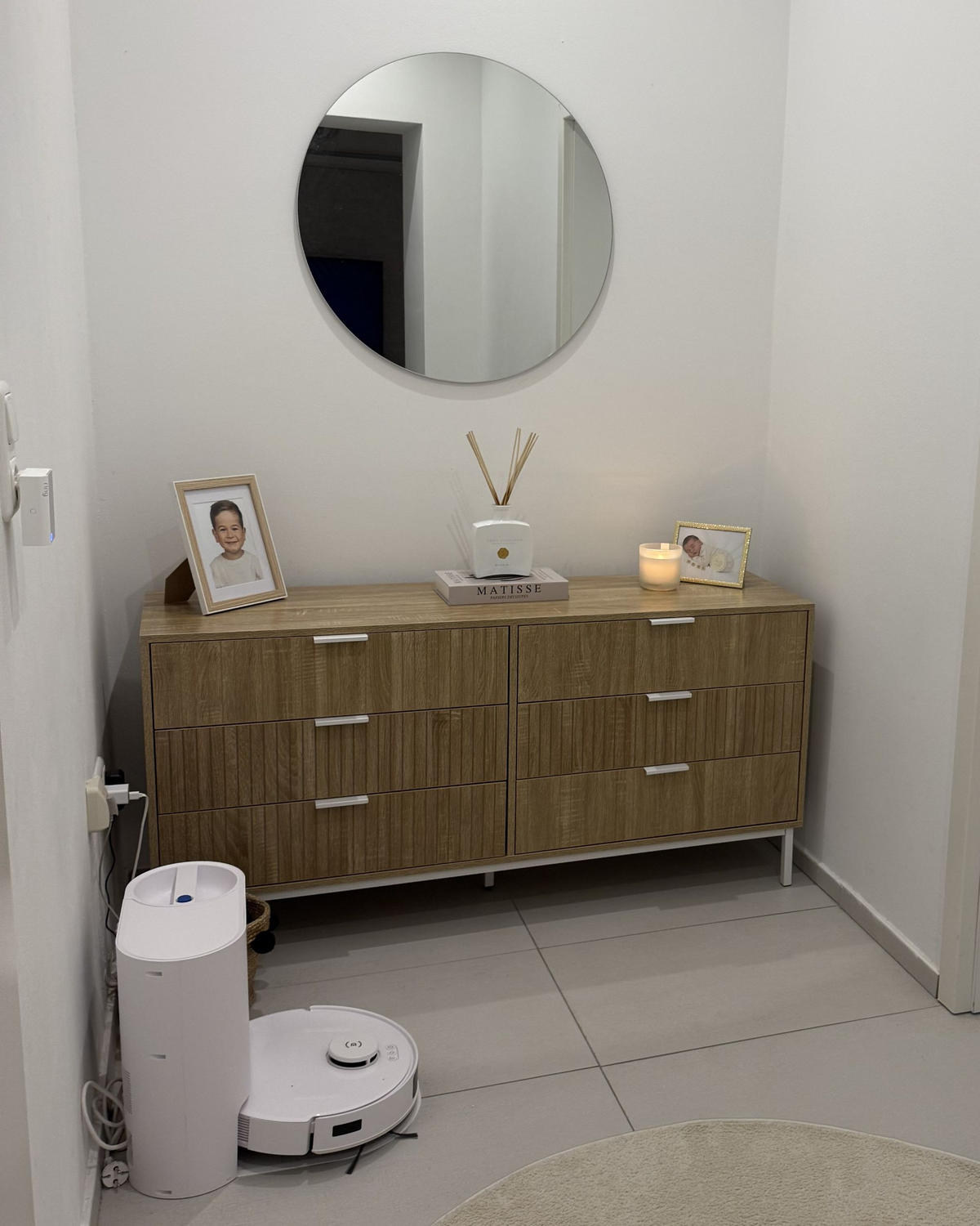 KOMODA s 6 zásuvkami Světle hnědá Royalla - světle hnědá, kompozitní dřevo (140/68/40cm) - Beliani
