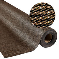 VINYLBODEN, Vinylboden Rolle, Premium Braun-Schwarz 200X250 cm - Braun, Kunststoff (250/200/2.8cm) - STORESDECO
