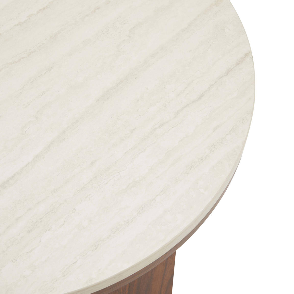 COUCHTISCH, dunkles Holz - Braun, Holz (50/50/45cm) - Oviala