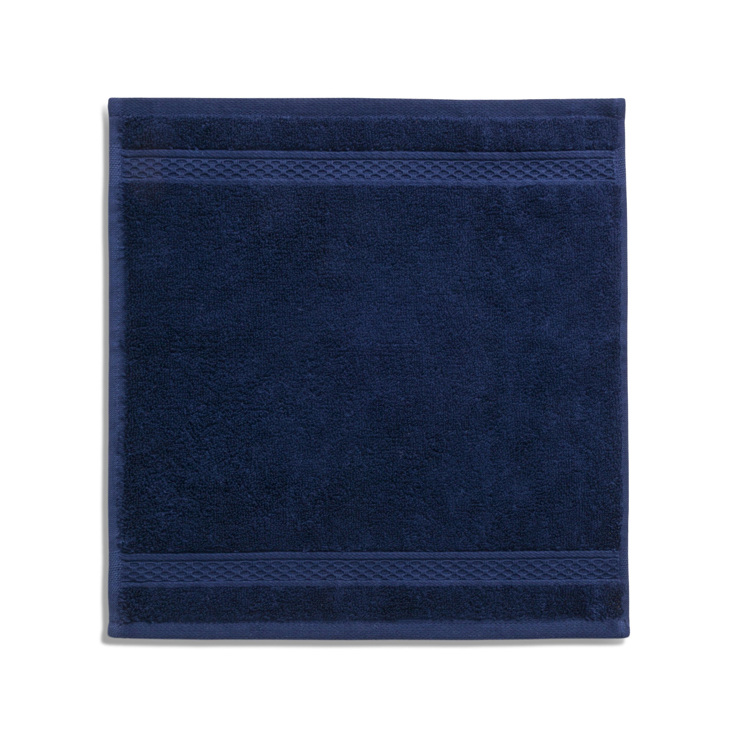 SEIFTUCH PURE LUXURY - Dunkelblau, Textil (30/30cm) - MÖVE