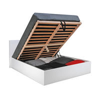 BETTKASTEN MADRID / Bett 140x190 - Weiß - Weiß, Holzwerkstoff (140/190cm) - Weber Industries