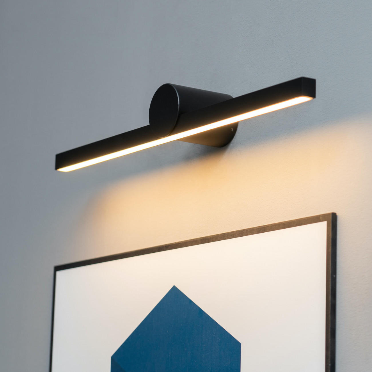 WANDLEUCHTE Koge, Schwarz, 61cm - Schwarz, Metall (10/7.5/61cm) - KOSILUM