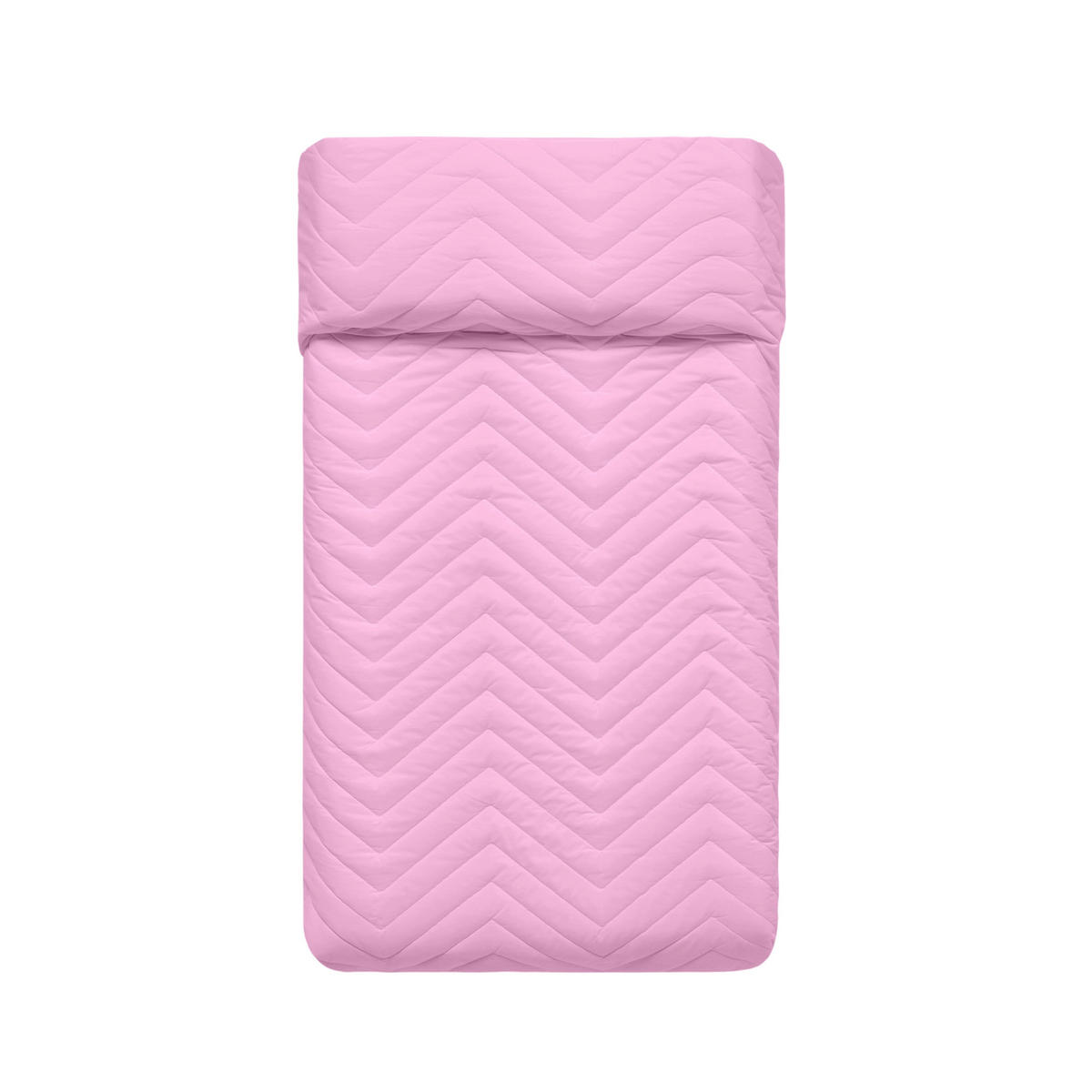 TAGESDECKE arista 100x130 cm (kinderbett) rosa - Pink, Textil (100/130cm) - Happy Friday