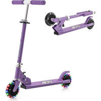 SCOOTER 96cm Violett - Lila, Metall (87/96/34cm) - COSTWAY