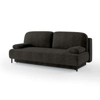 SOFA Tola Anthrazit 140 cm - Anthrazit, Textil (200/95/90cm) - Pillovely