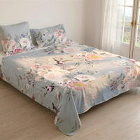 OBERLAKEN Soft bouquet 240x270 cm (Übergrösse) - Multicolor, Textil (240/270cm) - Happy Friday